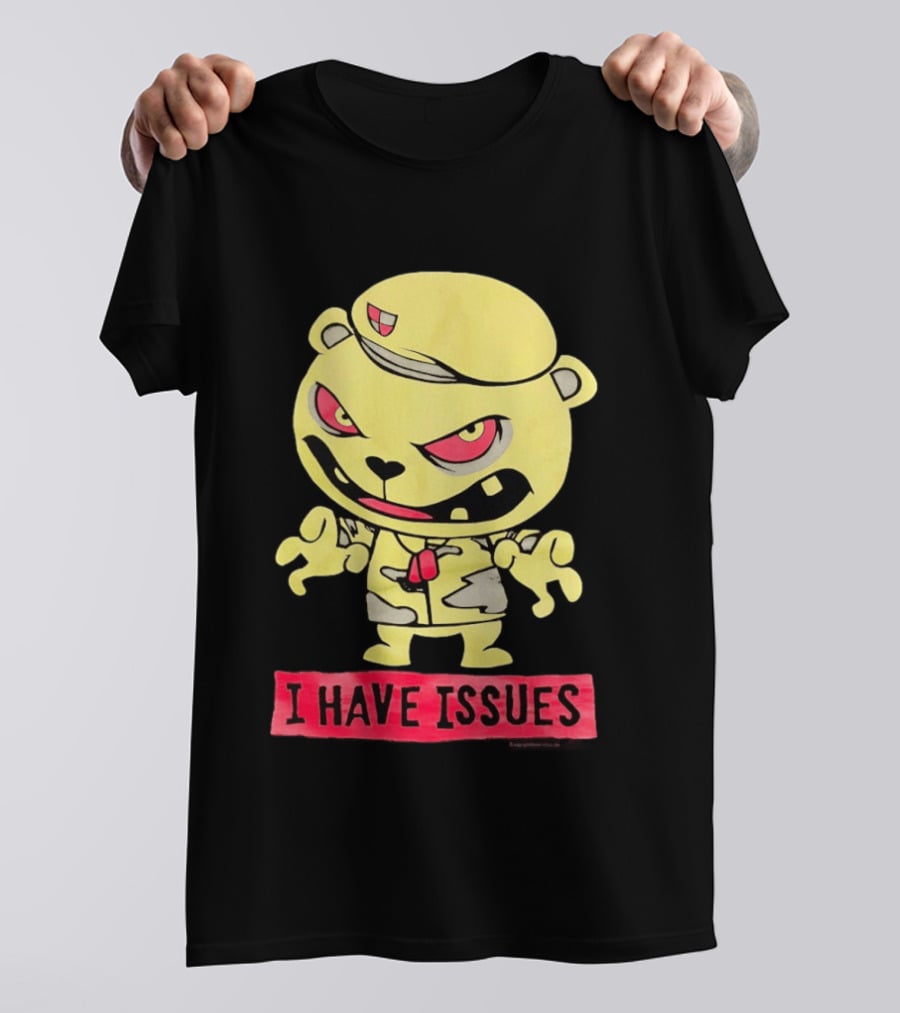 Flippy Series Happy Tree Friend I Have Issues T-Shirt