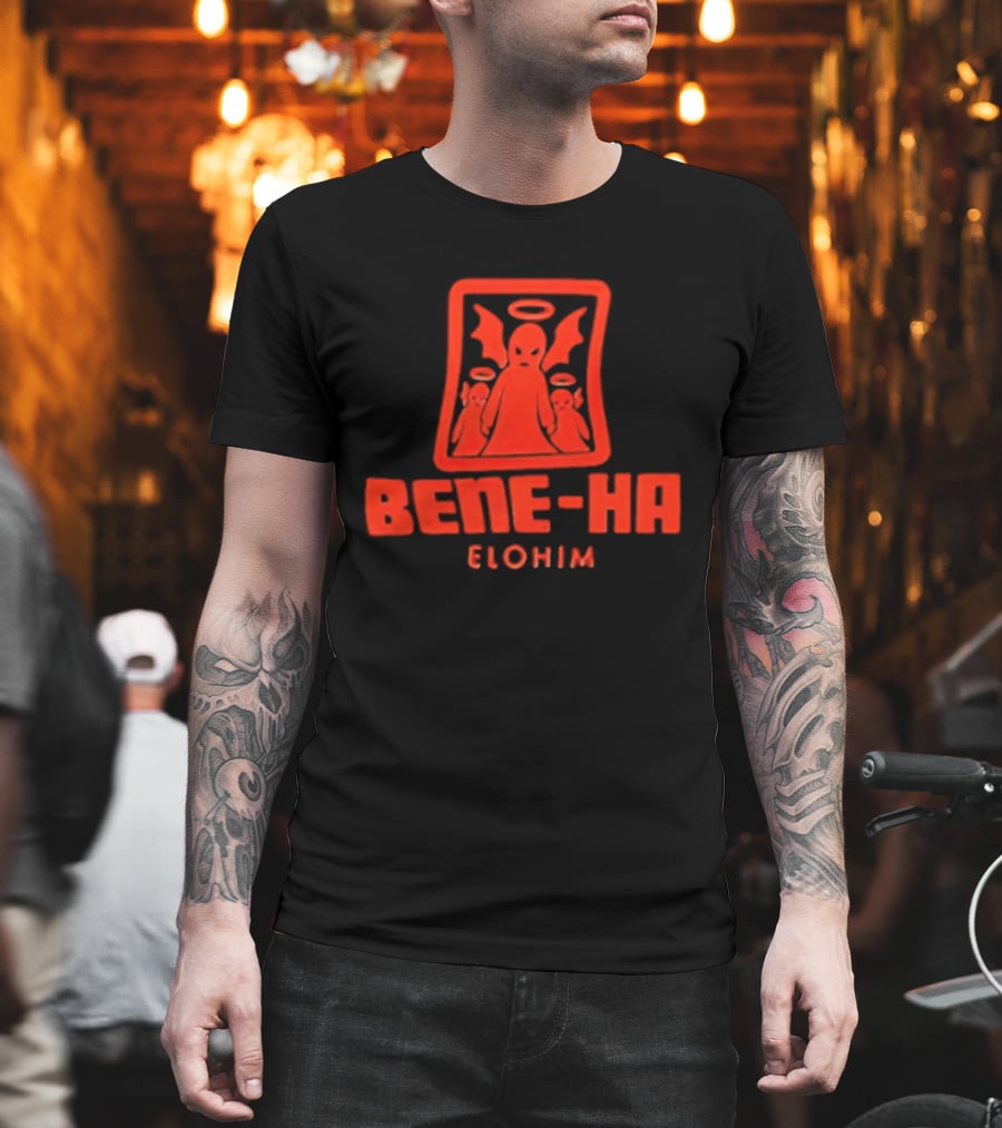 Bene Ha Elohim Angelic Figures With Halos T-Shirt