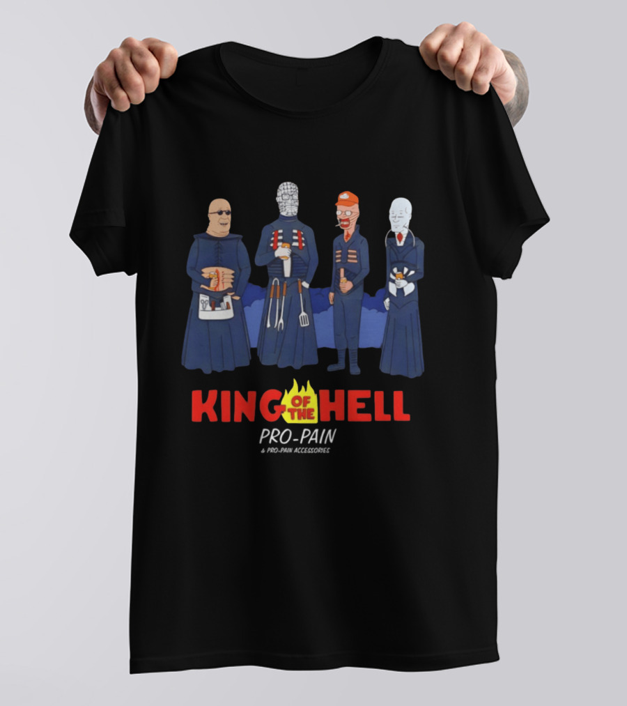 King Of The Hell Pro Pain Characters Mashup T-Shirt