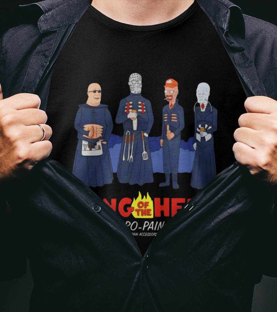 King Of The Hell Pro Pain Characters Mashup T-Shirt