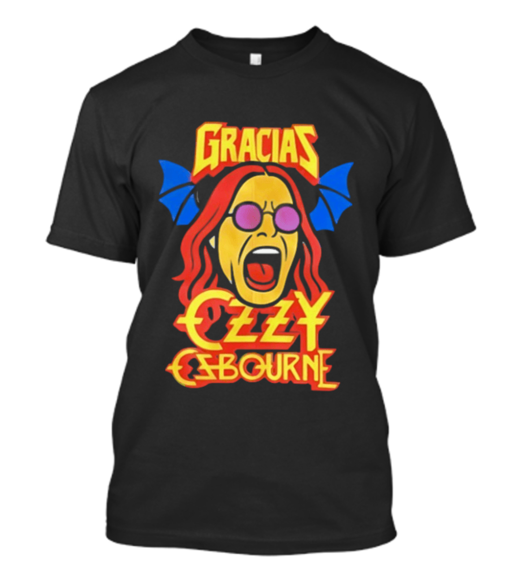 Gracias Ozzy Osbourne Colorful T-Shirt