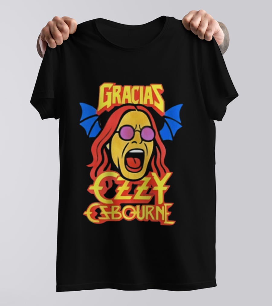Gracias Ozzy Osbourne Colorful T-Shirt