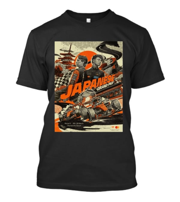 McLaren Mastercard Formula 1 Team Japanese Grand Prix 2026 Suzuka Circuit March 26 29 T-Shirt