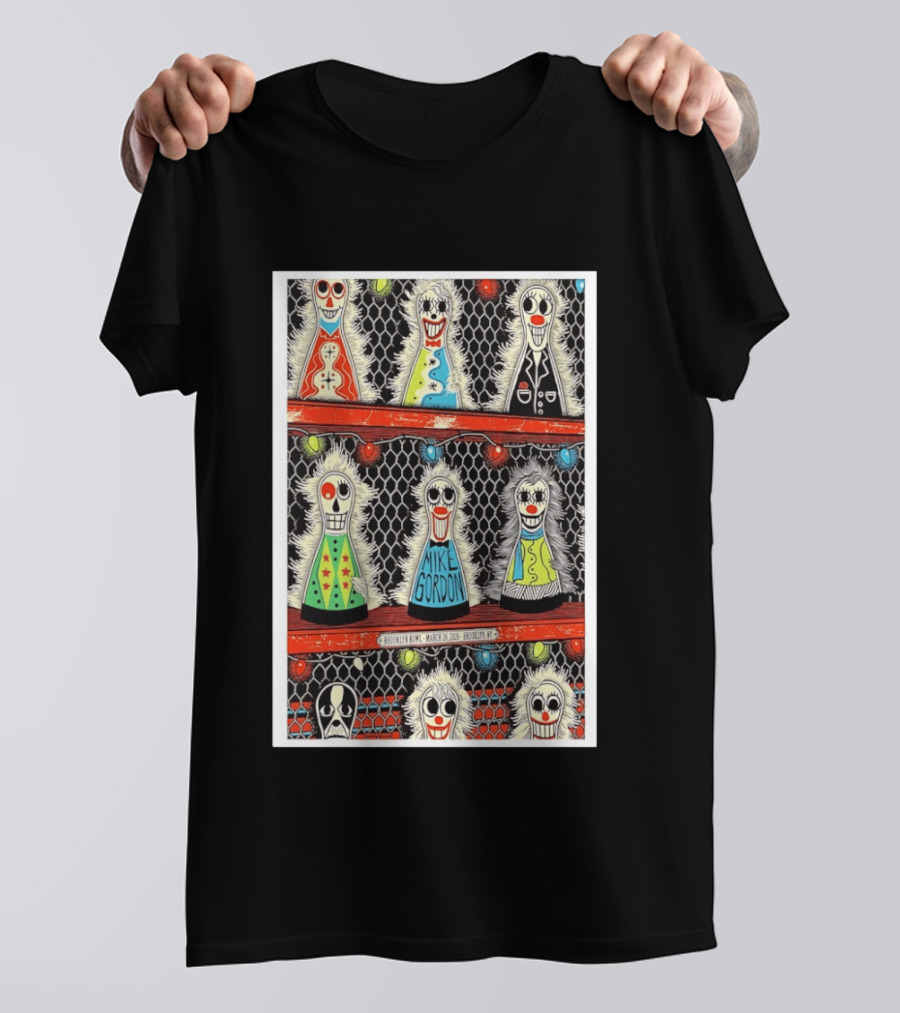 Mike Gordon March 26 2026 Brooklyn Bowl Furry Figures T-Shirt