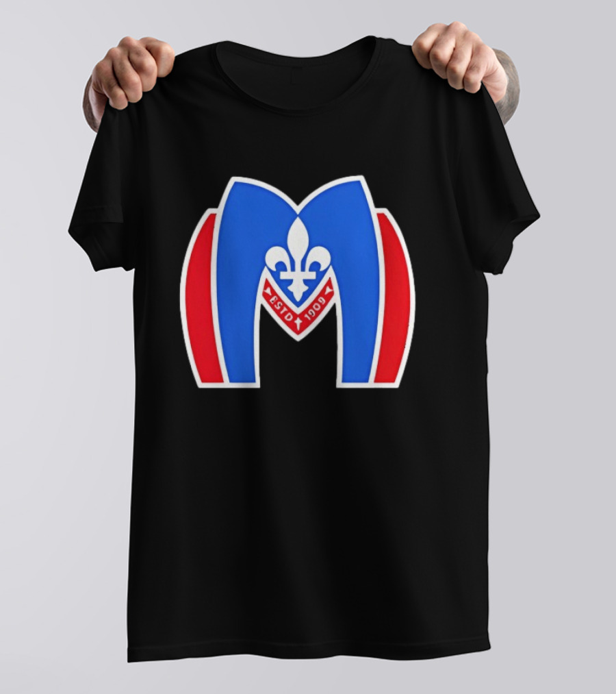 Montreal Metros Shane Hollander ESTD 1909 Fleur De Lis T-Shirt