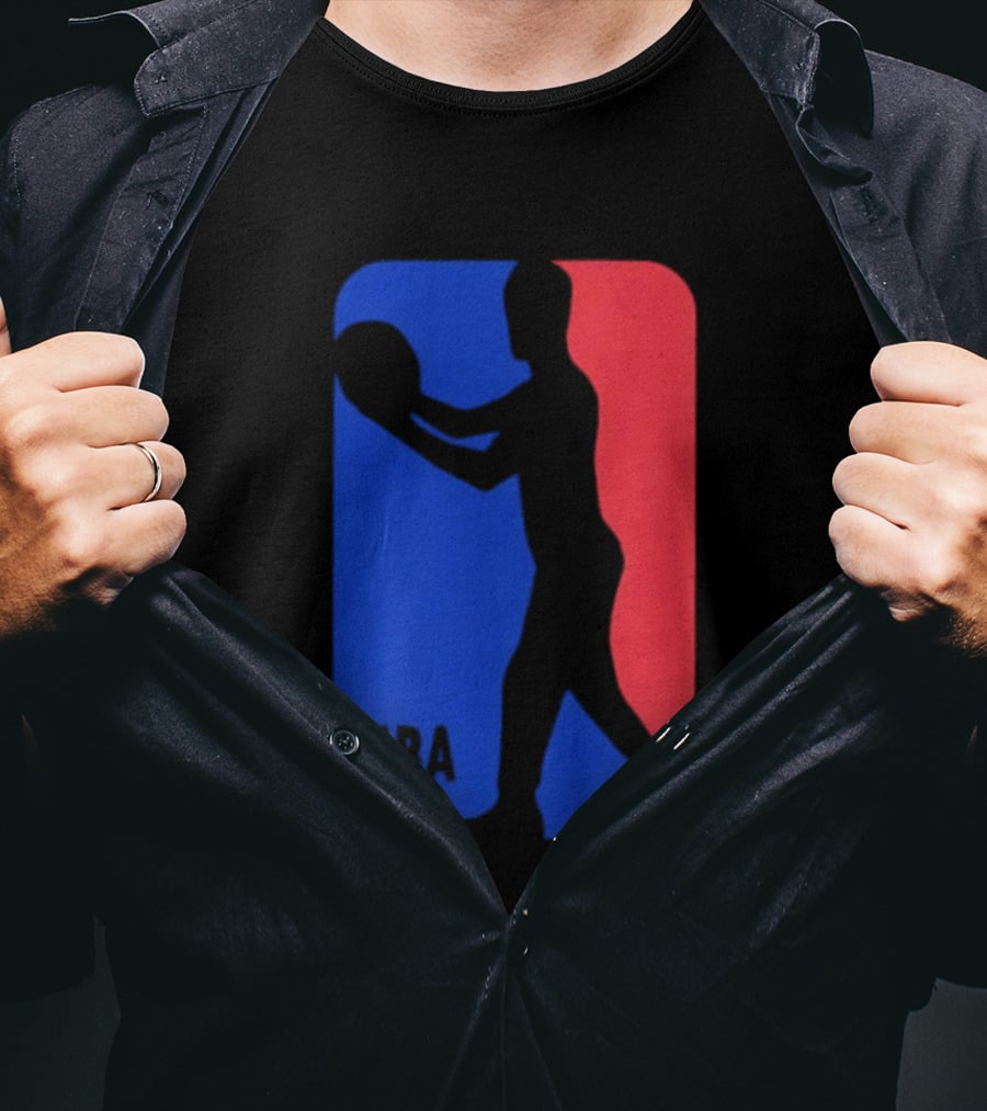 NBA Basketball Player Blue Red T-Shirt