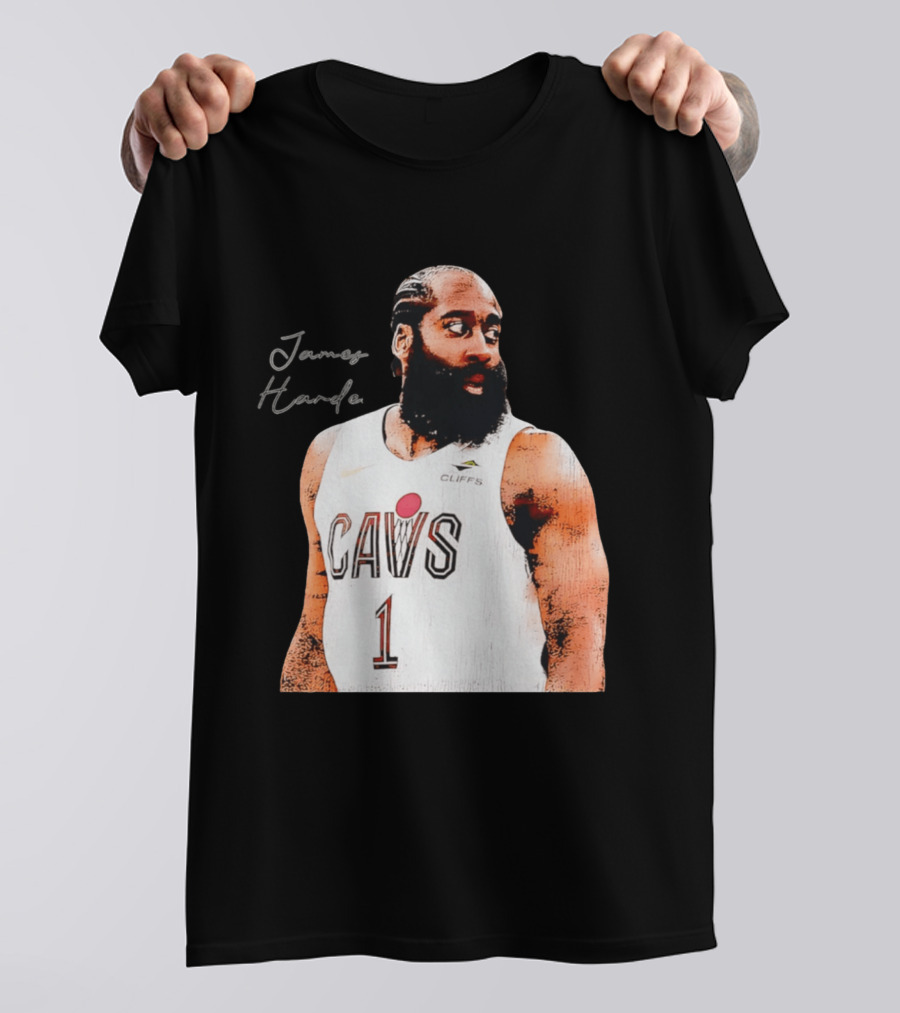 James Harden Cleveland Cavaliers CAVS Basketball 2026 NBA Champs T-Shirt