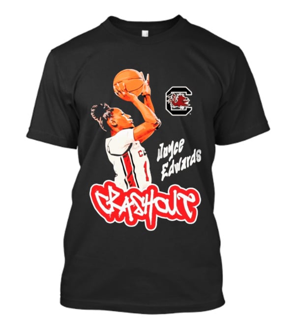 Joyce Edwards Crashout South Carolina Gamecocks Basketball T-Shirt