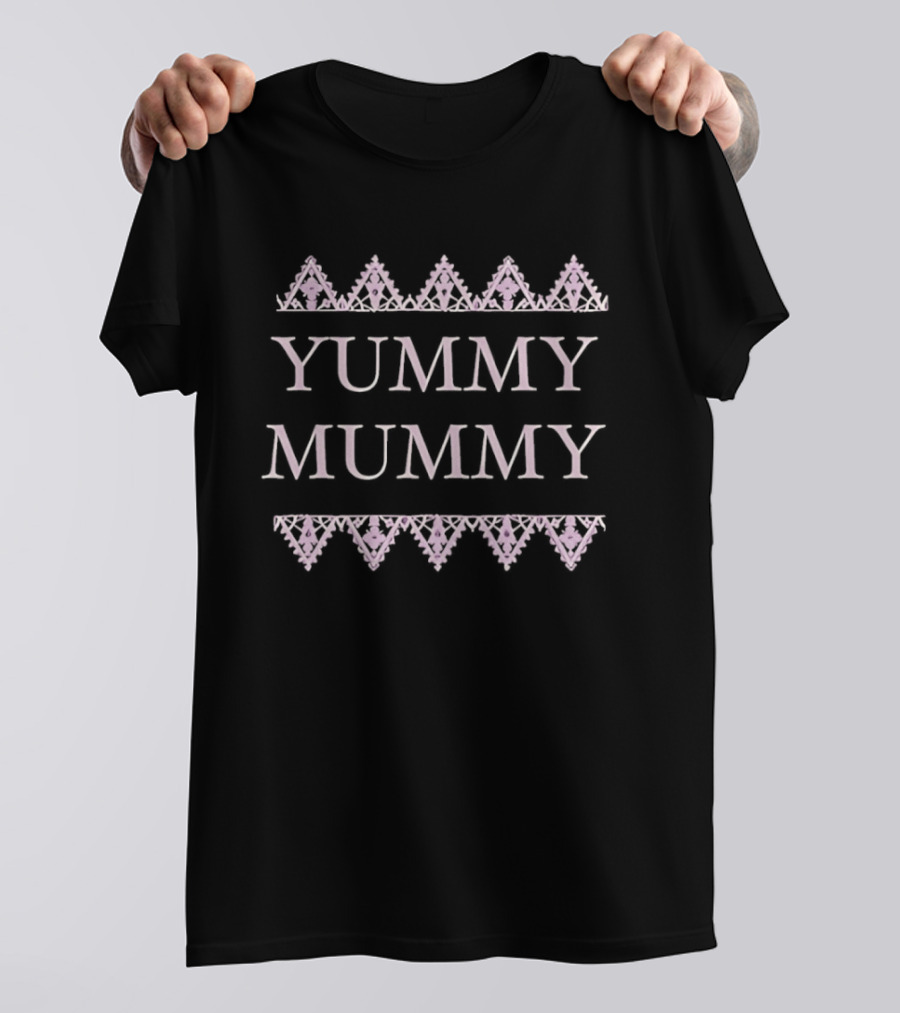Yummy Mummy Pink Lace T-Shirt