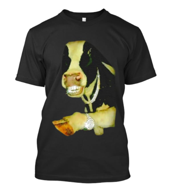 Rich Bull Grillz Bling Necklace And Jewelry T-Shirt
