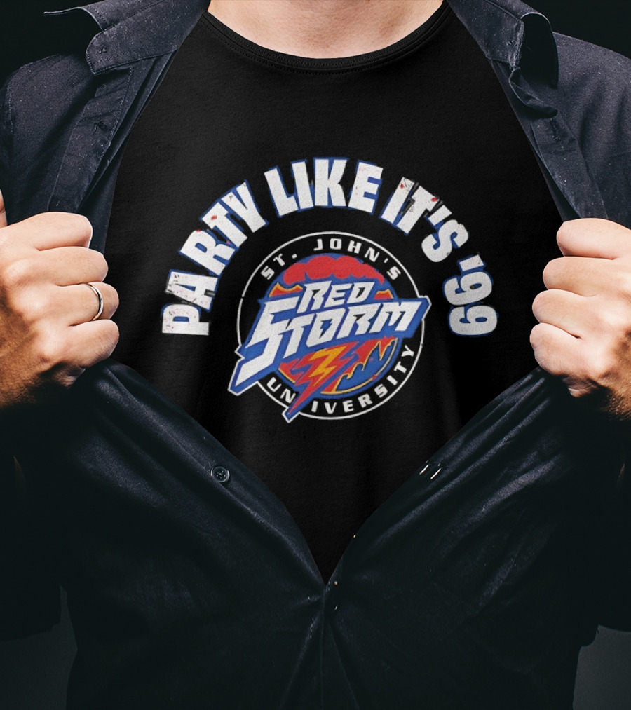 Party Like It's 1999 St John's Red Storm University T-Shirt