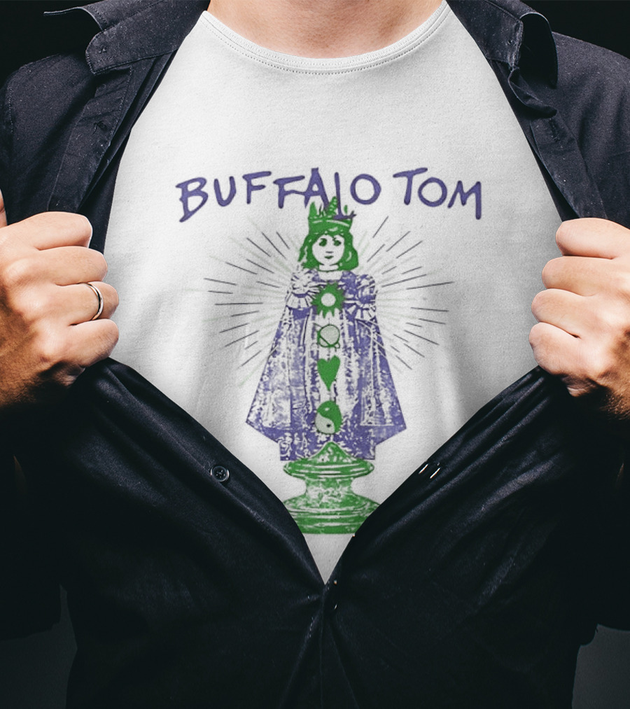 Buffalo Tom Green Cloaked Figure With Radiant Aura T-Shirt