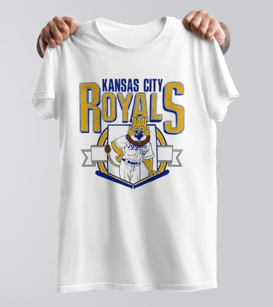 Kansas City Royals Sluggerrr Vintage Homage T-Shirt