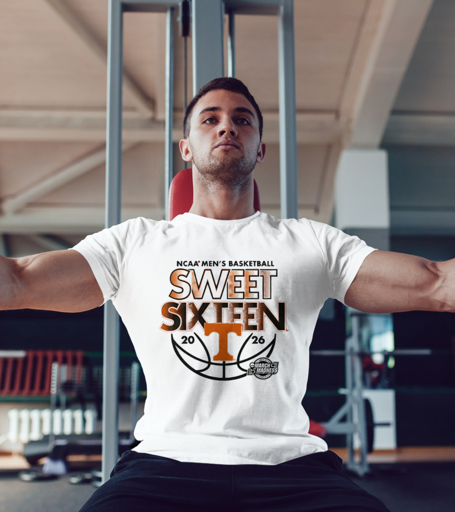 NCAA Men's Basketball 2026 Tennessee Sweet Sixteen March Madness T-Shirt