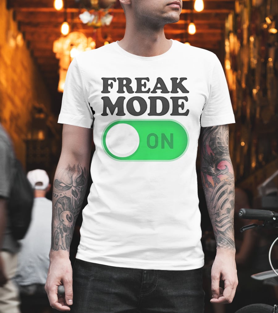 Freak Mode On Switch Button T-Shirt
