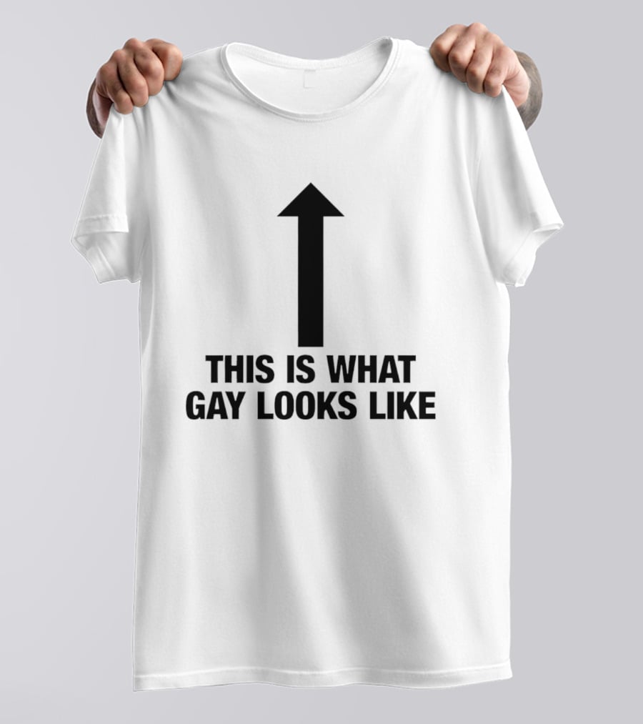 This Is What Gay Looks Like Arrow Symbol Pride T-Shirt