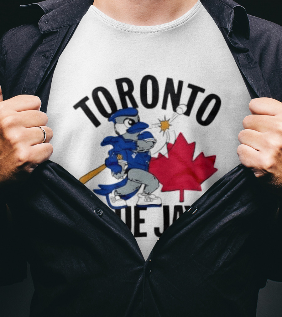 Toronto Blue Jays Baseball Maple Leaf T-Shirt