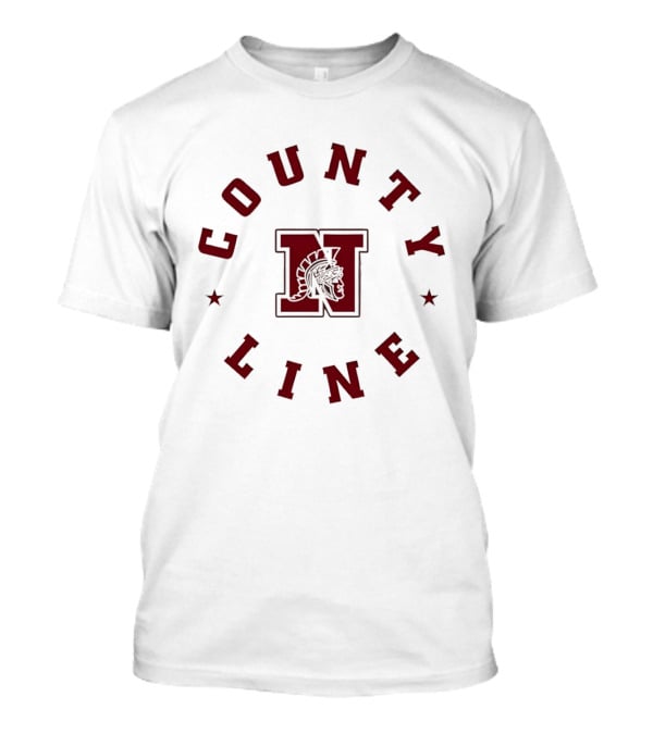 Westerville North Warriors Basketball Final Four County Line N Trojans T-Shirt