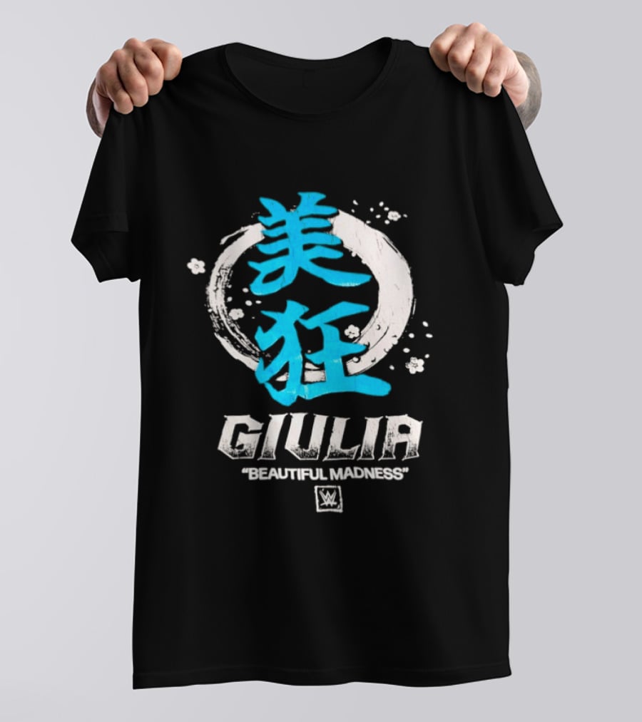 Giulia Beautiful Madness Kanji Brushstroke T-Shirt