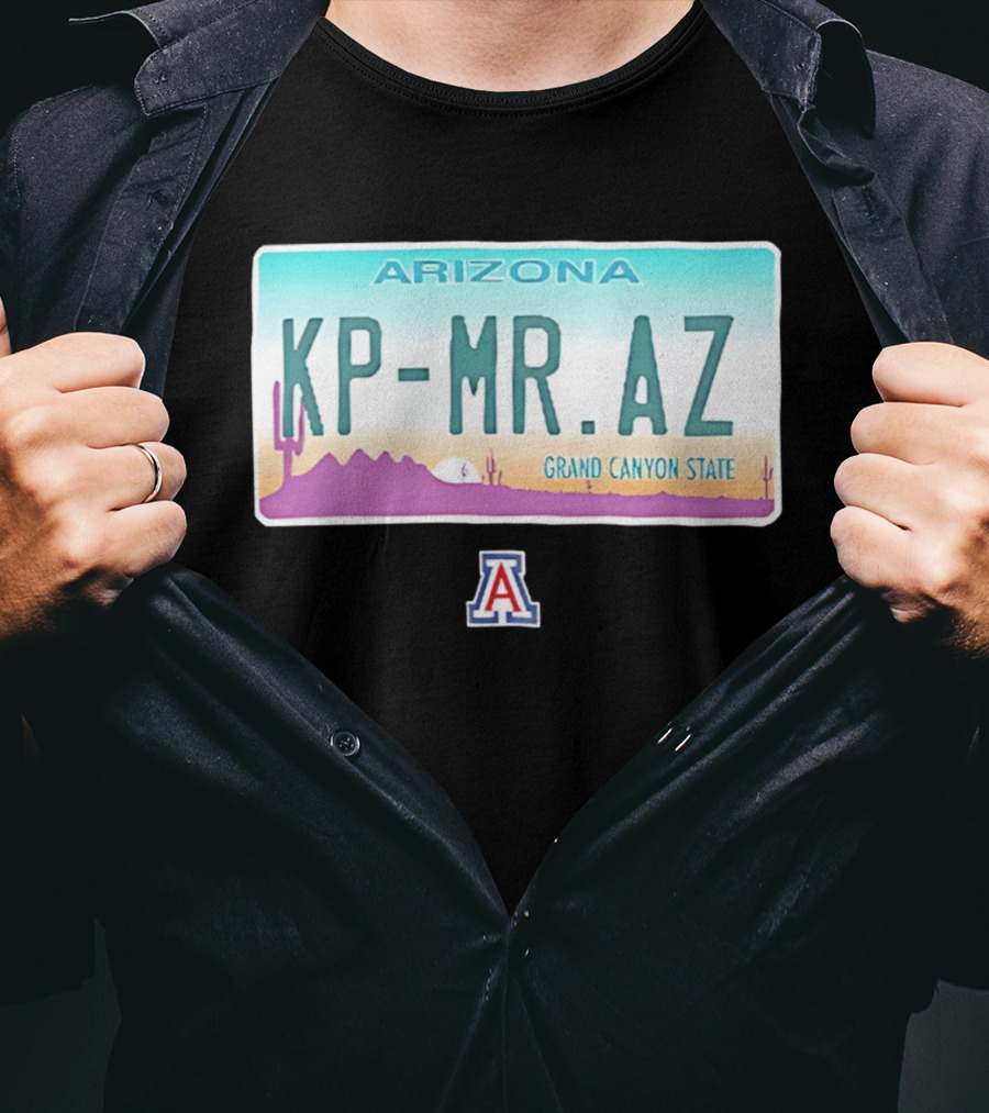 Arizona Wildcats KJ Lewis Grand Canyon State KP MR.AZ T-Shirt