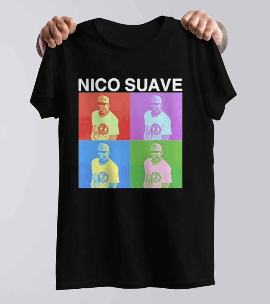 Nico Hoerner Nico Suave Chicago Cubs Player Number 2 Pop T-Shirt