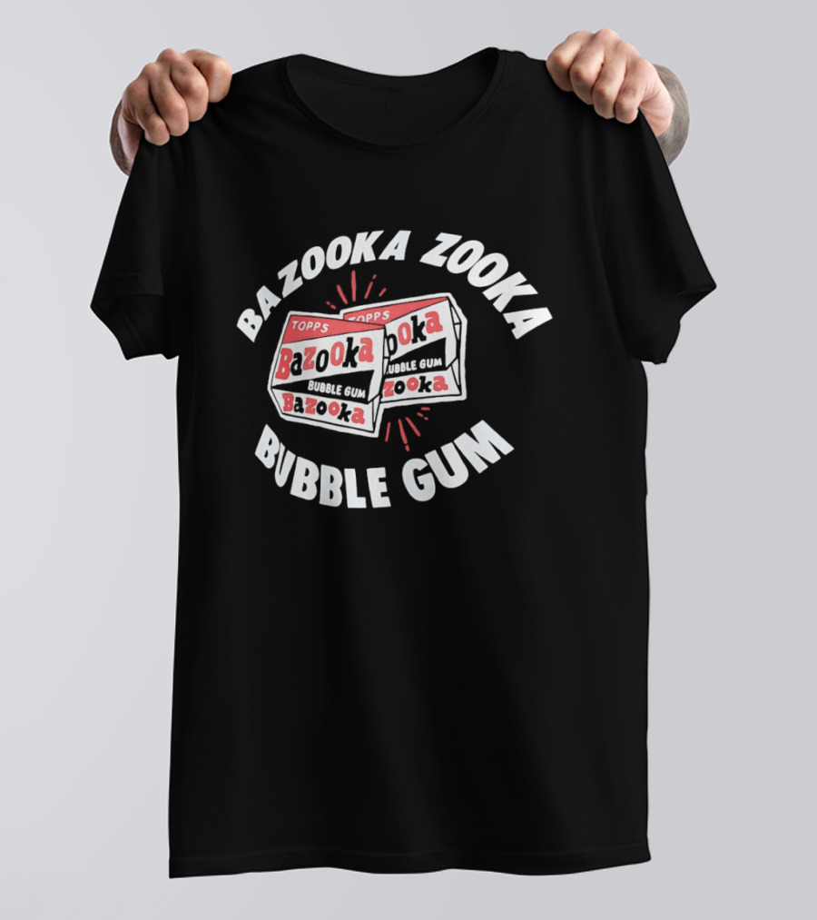 Bazooka Zooka Bubble Gum Vintage Topps T-Shirt