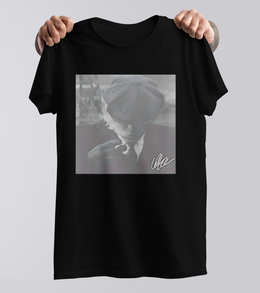 Peaky Blinders Tommy Shelby Smoking Scene T-Shirt