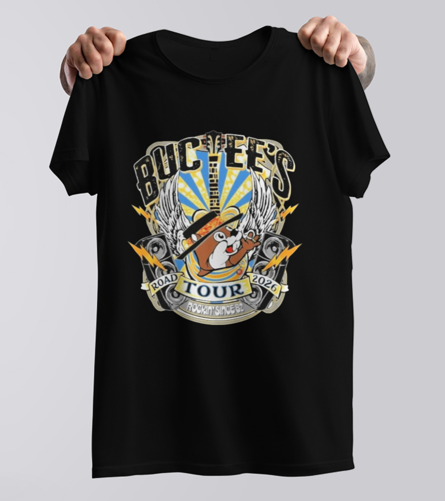 Buc Ee's Road Tour 2026 Rockin' Since 82 T-Shirt