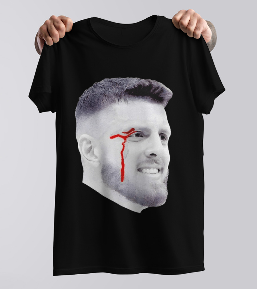 Isaiah Hartenstein IHart Bighead Bloody Face T-Shirt