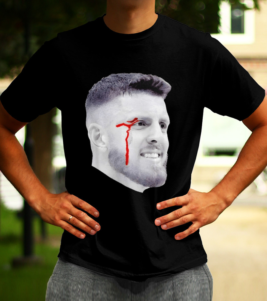 Isaiah Hartenstein IHart Bighead Bloody Face T-Shirt