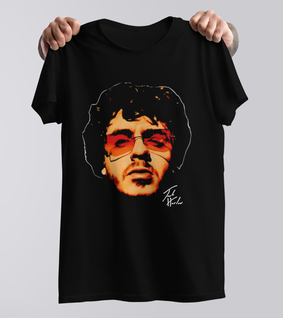Jack Harlow Big Head Face Art With Signature T-Shirt