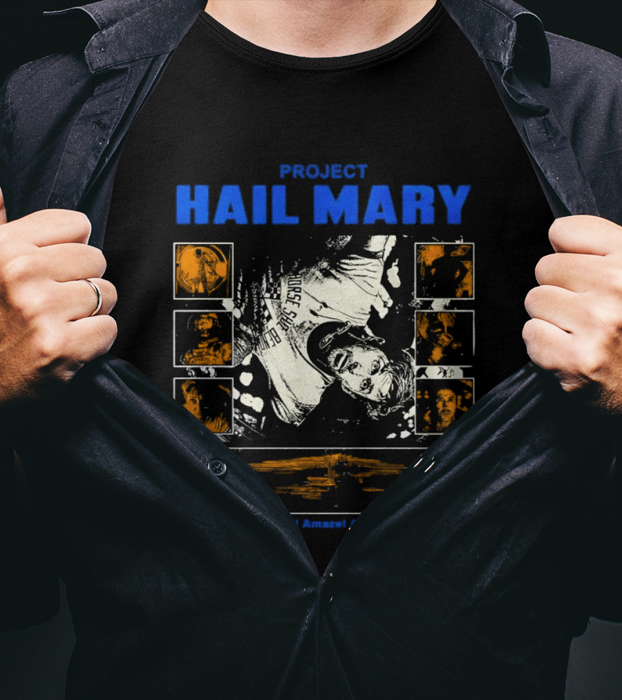 Project Hail Mary Novel Andy Weir Science Fiction T-Shirt