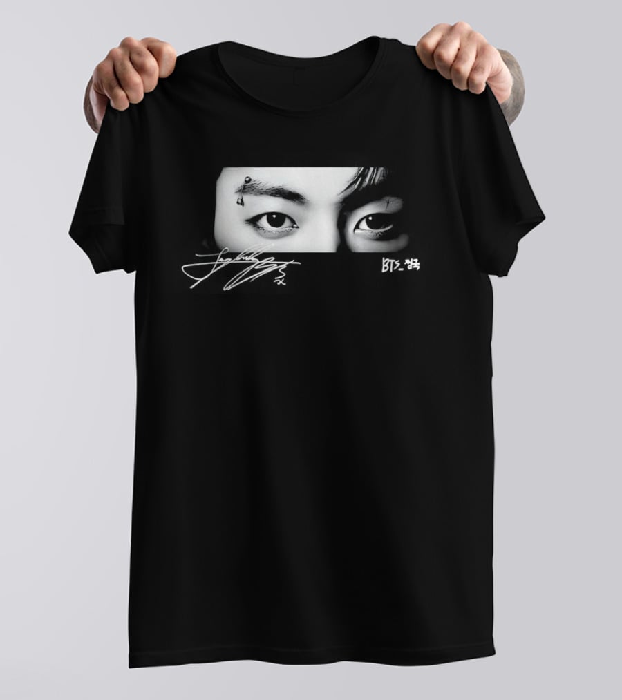 Jungkook Eyes BTS Arirang Tour Apparel K Pop Fandom Fashion T-Shirt