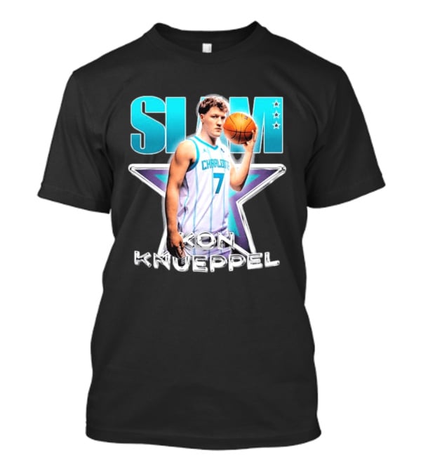SLAM Magazine Cover April May 2026 Kon Knueppel Charlotte Basketball Issue 261 T-Shirt