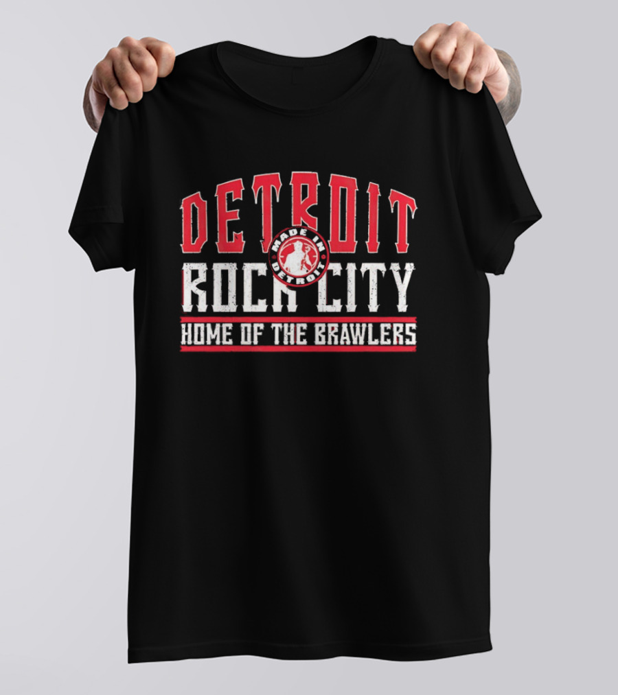 Detroit Rock City Home Of The Brawlers T-Shirt