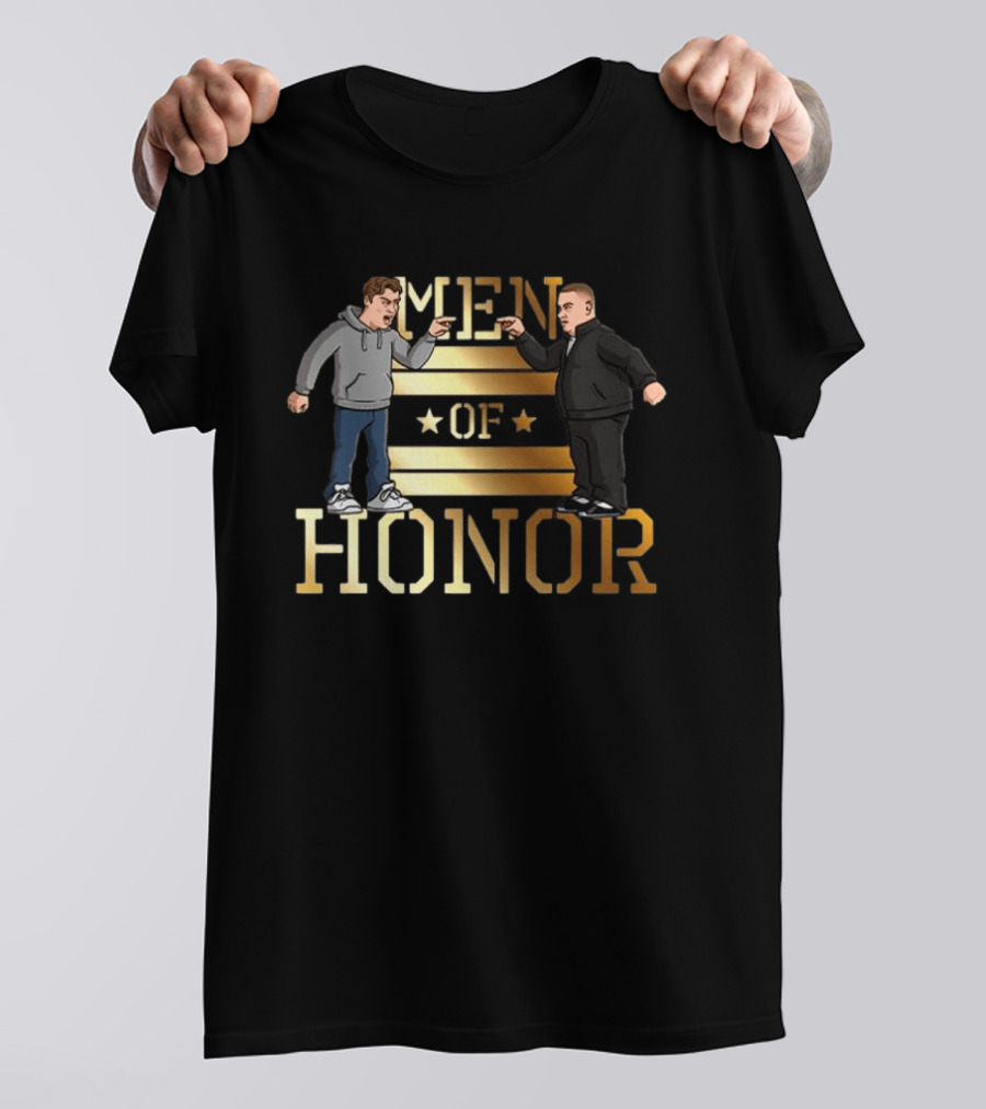 Rico Bosco Jeff Nadu Men Of Honor Confrontation Scene T-Shirt