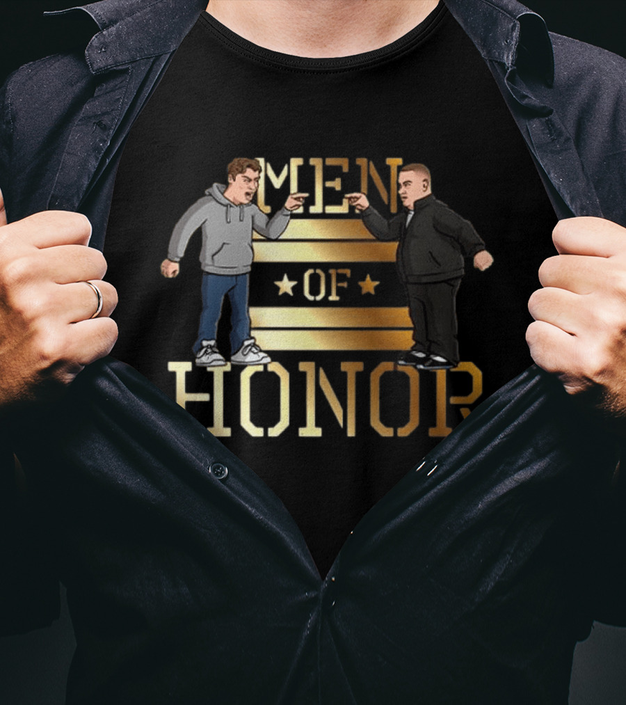 Rico Bosco Jeff Nadu Men Of Honor Confrontation Scene T-Shirt