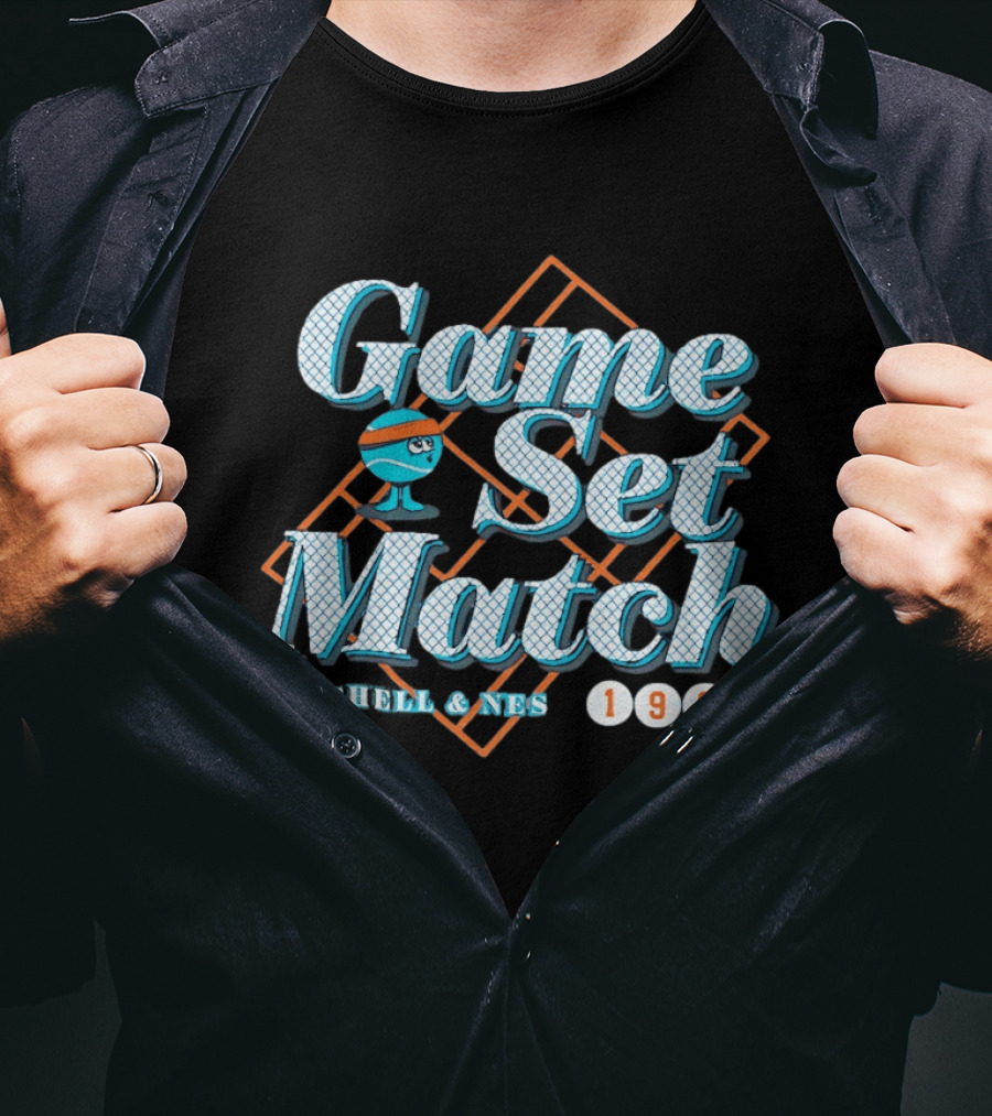 Game Set Match Mitchell & Nes 1904 T-Shirt
