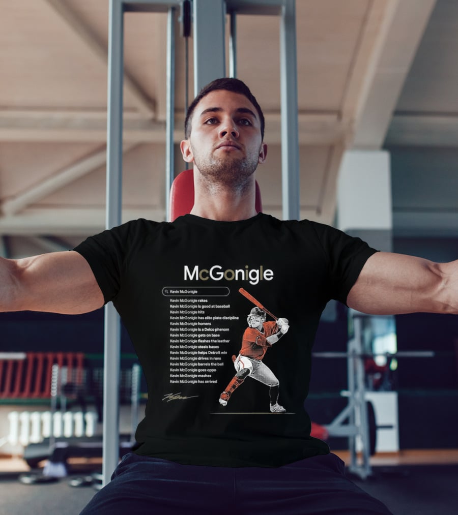 McGonigle Baseball Batting Stance T-Shirt