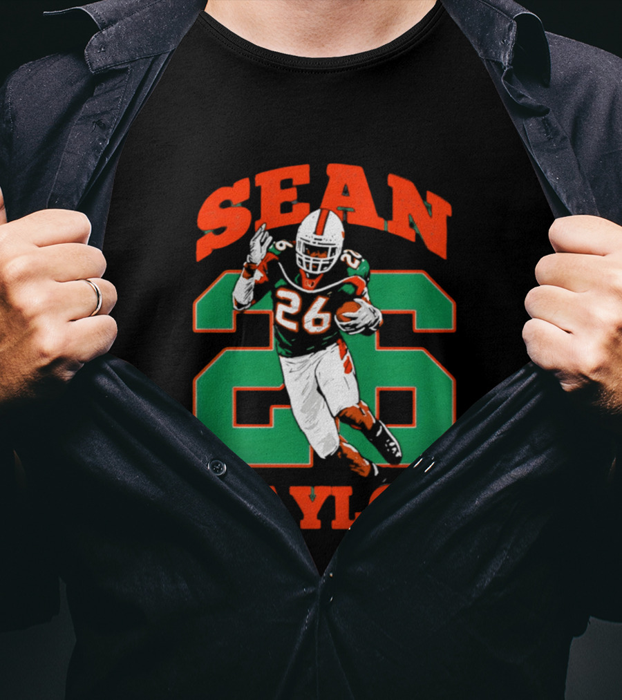 Sean Taylor 26 Miami Hurricanes Football Legend T-Shirt