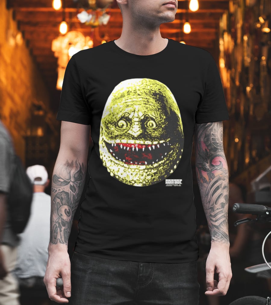 Super Mario Bros 1993 De Evolue Now Reptilian Creature T-Shirt