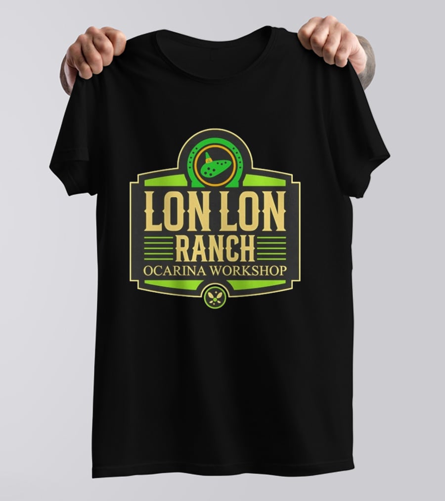 Lon Lon Ranch Ocarina Workshop Legend Of Zelda T-Shirt