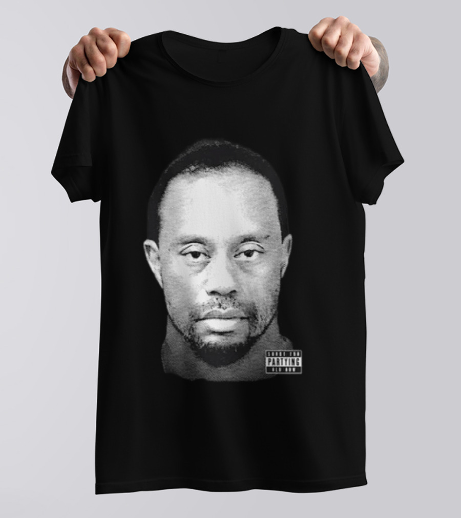 Tiger Woods Partying TW Exclusive Edition T-Shirt