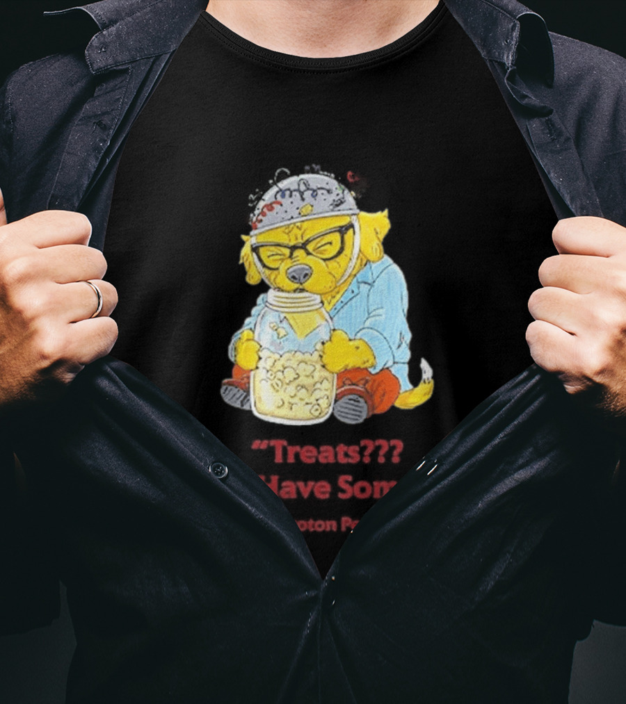 Golden Pup Yes Have Some Proton Pets Snacks T-Shirt