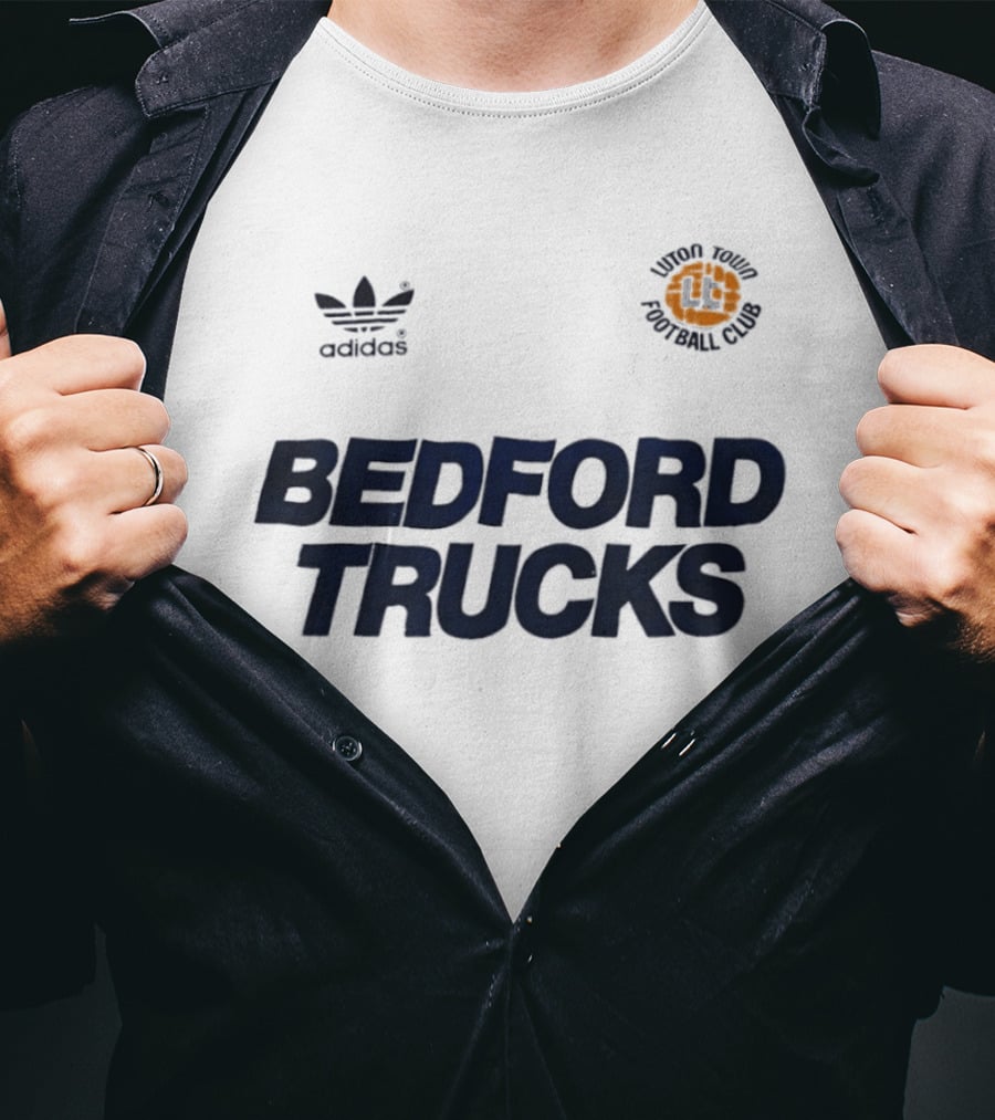 Adidas Bedford Trucks Luton Town Football Club T-Shirt