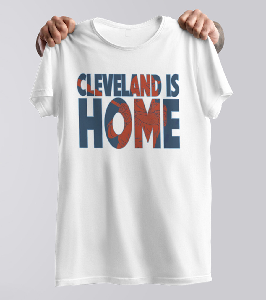 Cleveland Browns Cleveland Is Home Football Team Pride T-Shirt