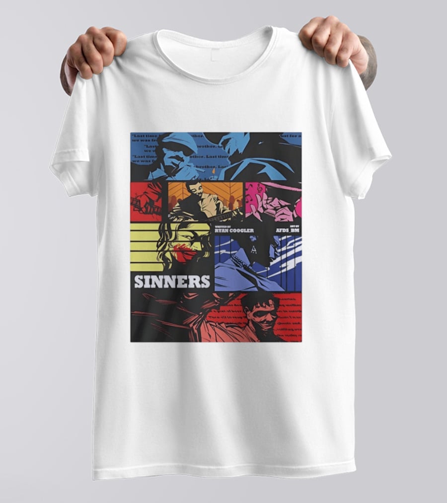 Sinners Ryan Coogler Cowboy Bebop Art By AFS BM T-Shirt