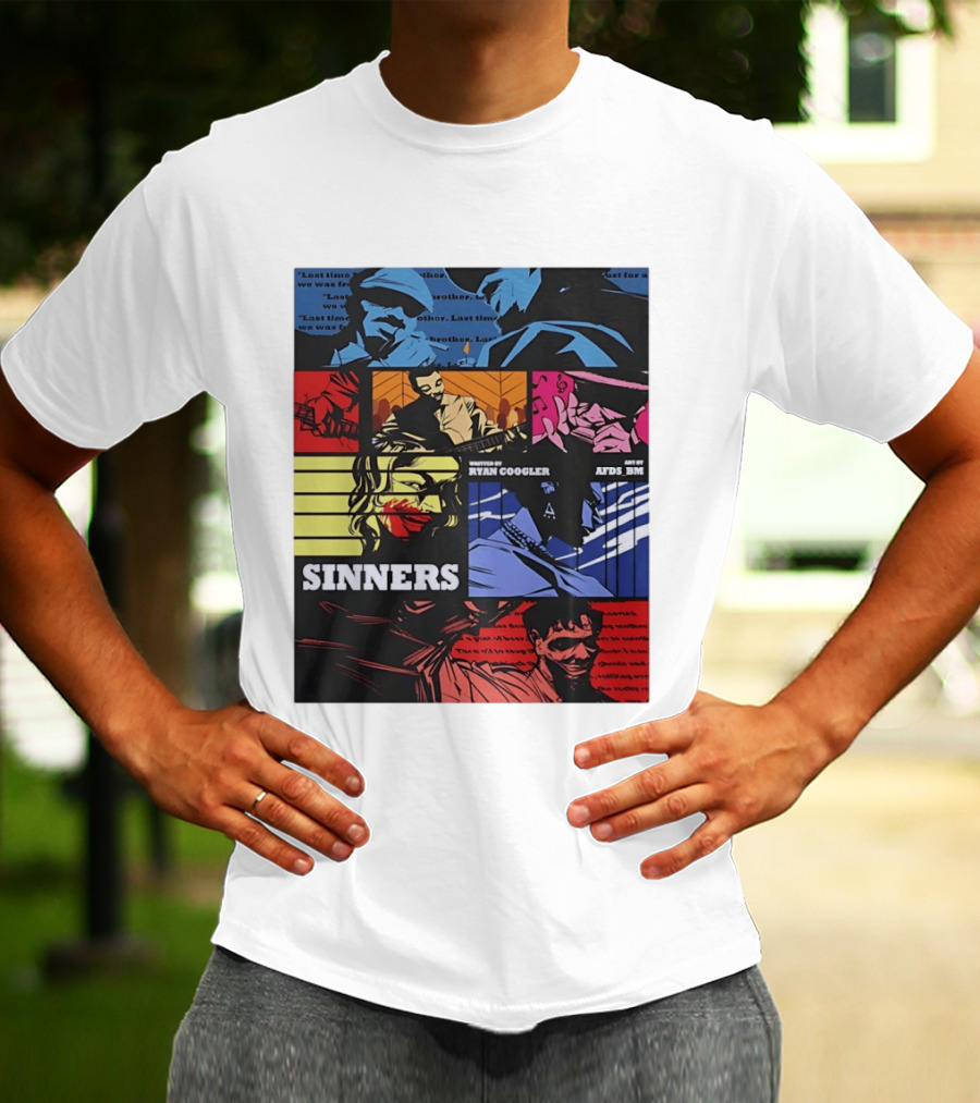 Sinners Ryan Coogler Cowboy Bebop Art By AFS BM T-Shirt