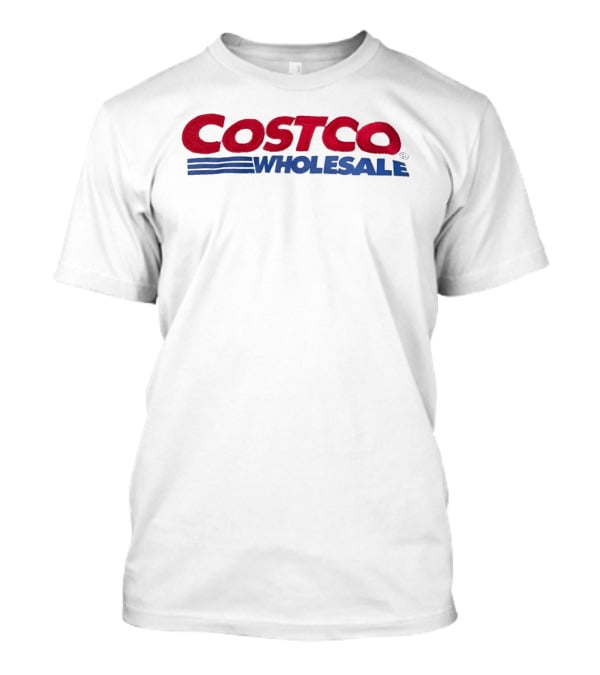 Costco Wholesale Large Red Blue T-Shirt