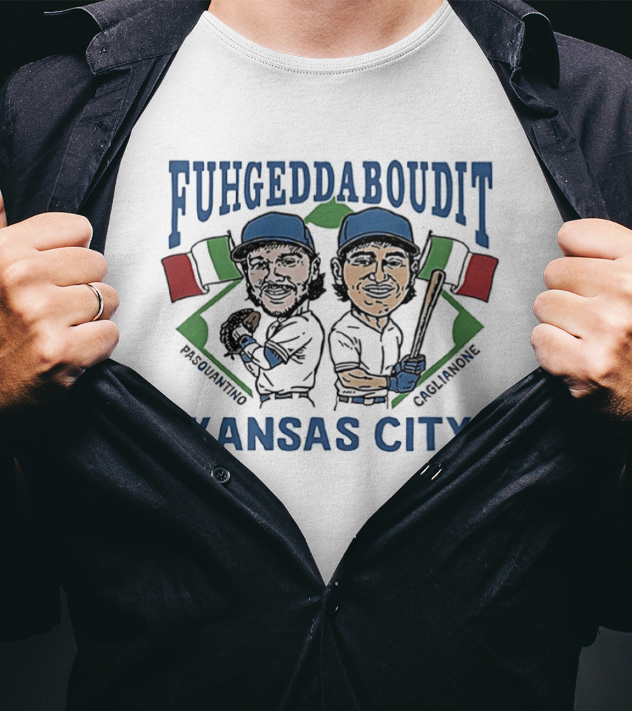 Fuhgeddaboudit Jac Caglianone Kansas City T-Shirt